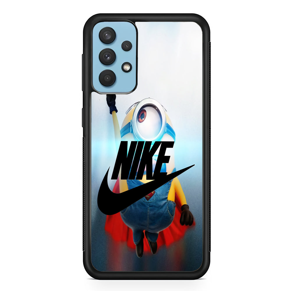 Nike Minions Superman Cosplay Samsung Galaxy A32 Case