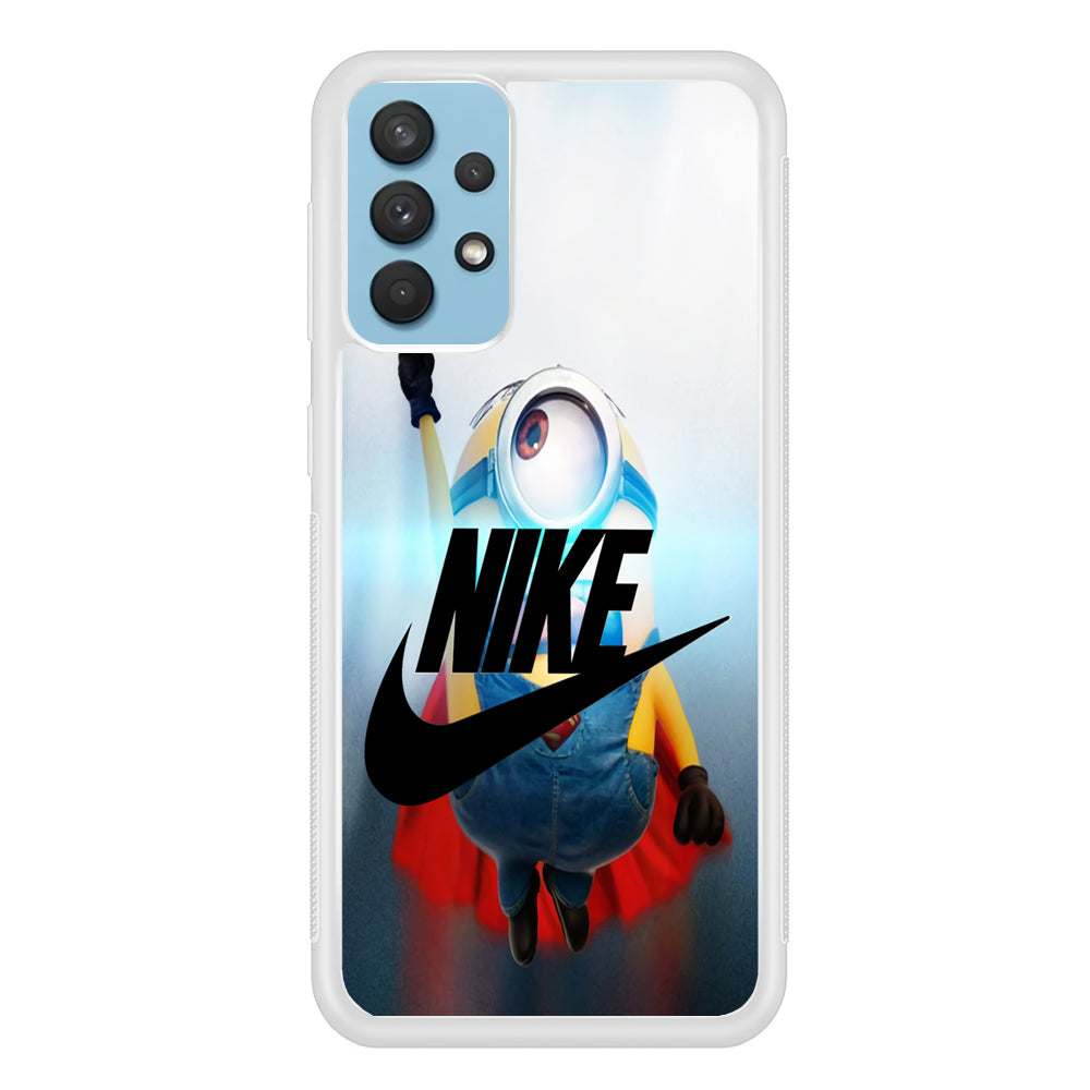 Nike Minions Superman Cosplay Samsung Galaxy A32 Case