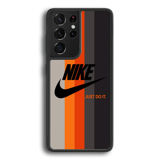 Nike Orange Line Samsung Galaxy S21 Ultra Case - Ezzystore