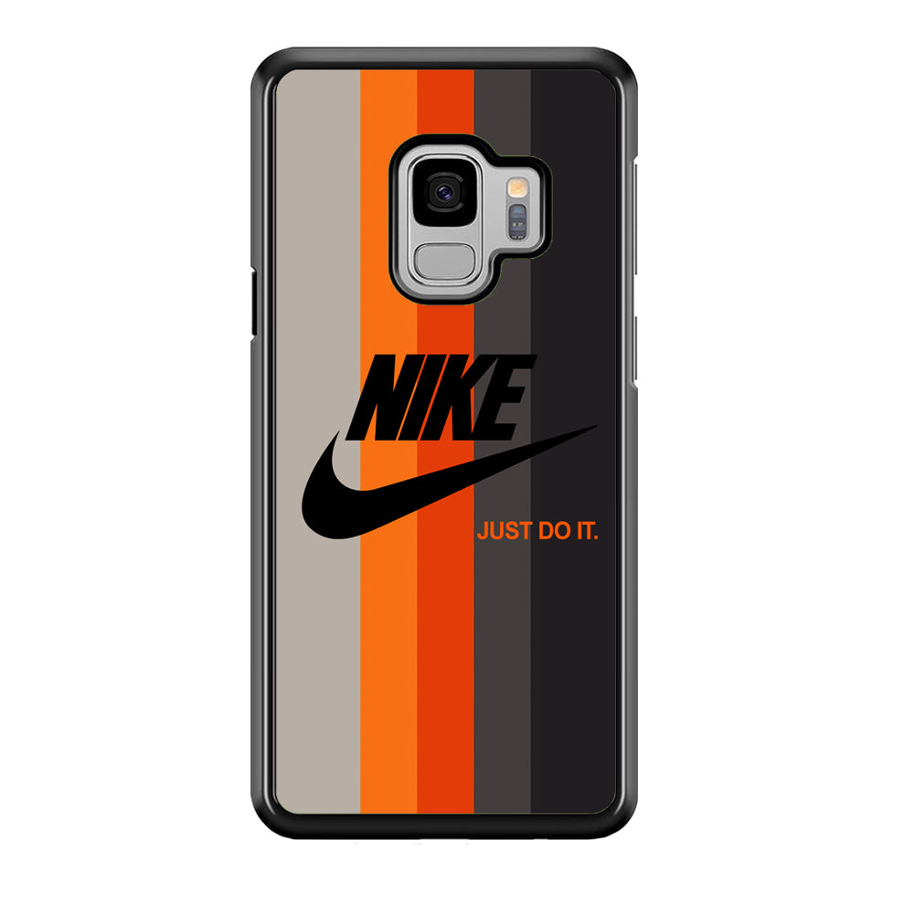 Nike Orange Line Samsung Galaxy S9 Case