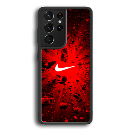 Nike Red Meteor Samsung Galaxy S21 Ultra Case - Ezzystore