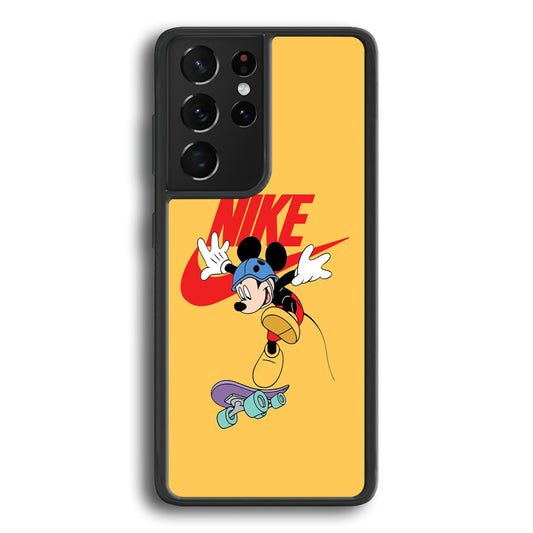 Nike Skate Mickey Samsung Galaxy S21 Ultra Case - Ezzystore