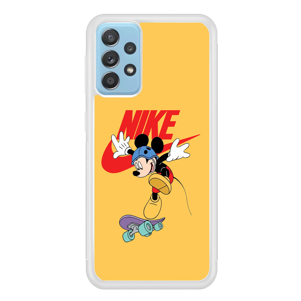 Nike Skate Mickey Samsung Galaxy A72 Case