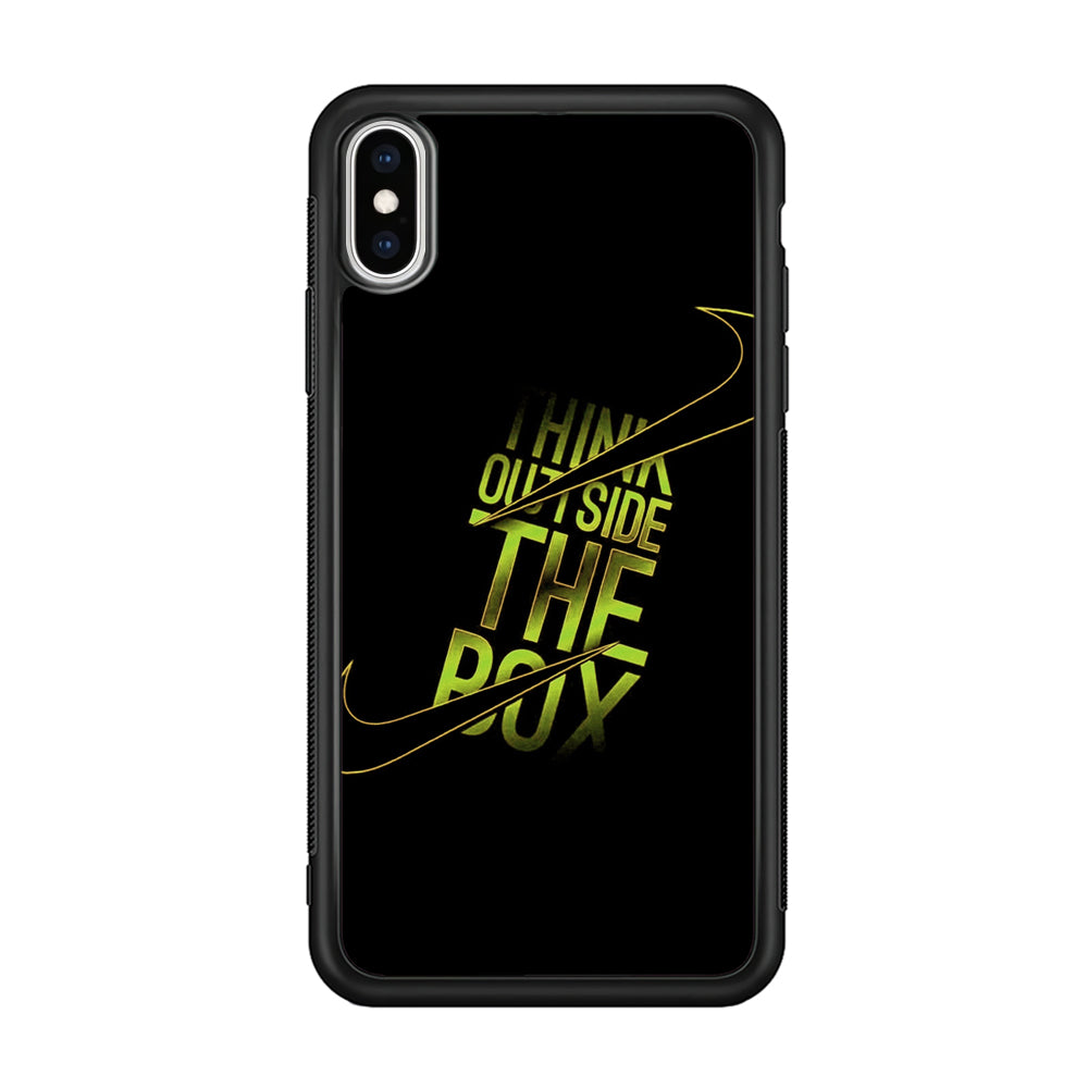 Nike Think Outside The Box iPhone XS Case