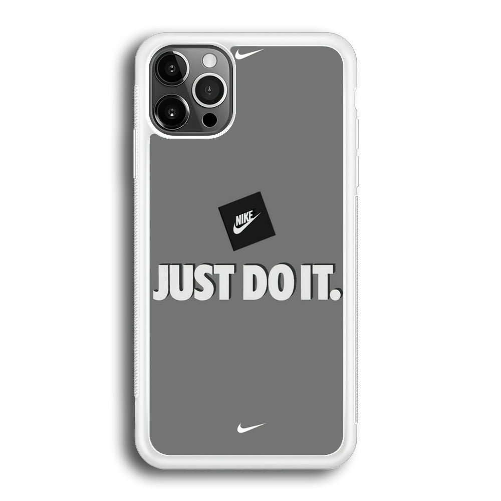 Nike Word Grey iPhone 12 Pro Max Case