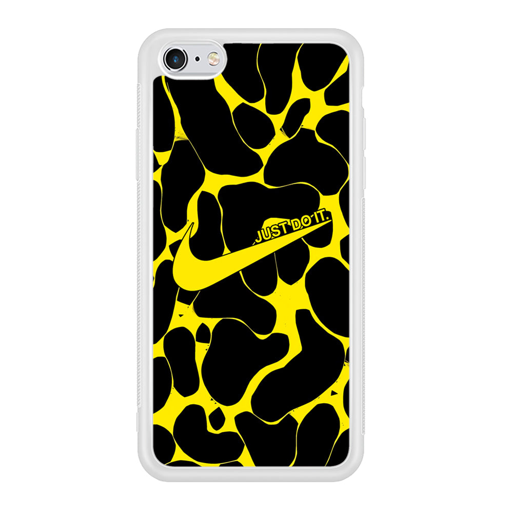 Nike Yellow Pattern Just Do It iPhone 6 | 6s Case