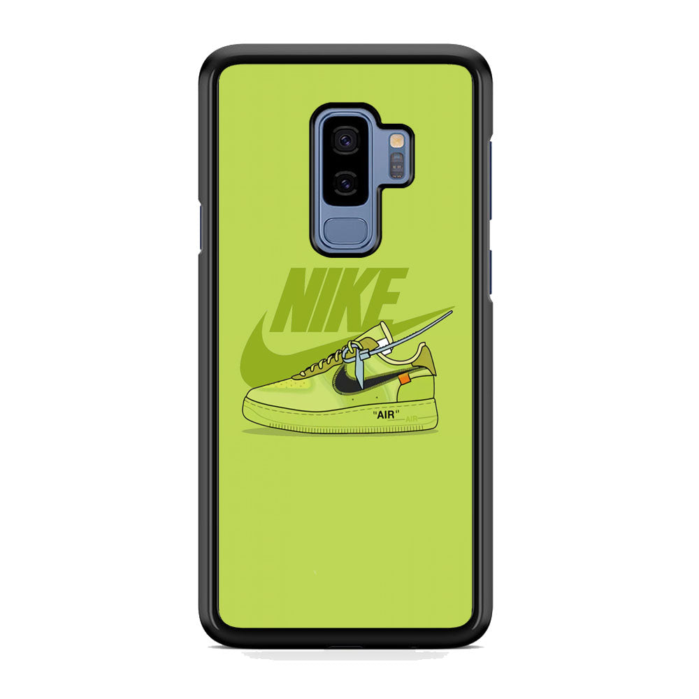 Nike Air Lime Green Samsung Galaxy S9 Plus Case