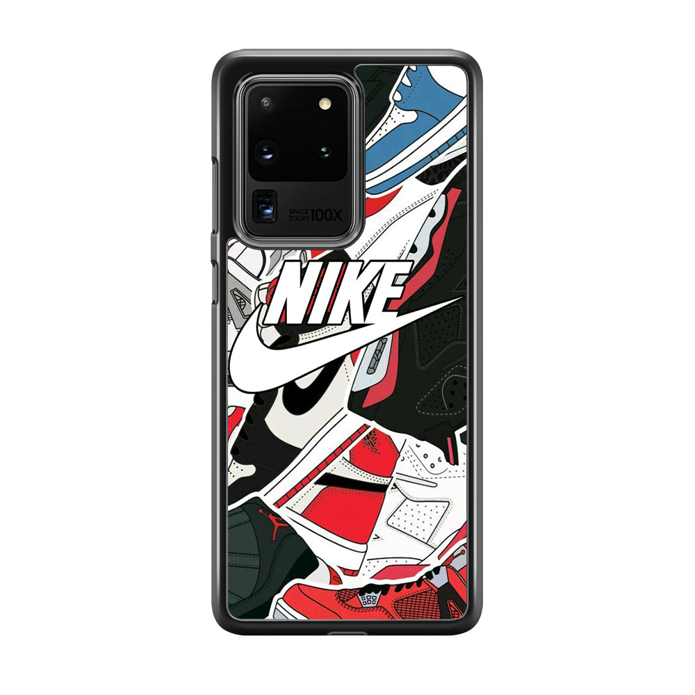 Nike Logo Shoes Samsung Galaxy S20 Ultra Case