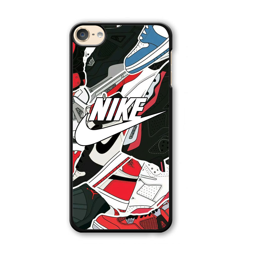 NIKE LOGO SHOE LACE ICON iPod Touch 6 Case Cover