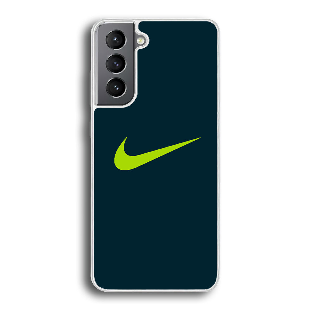 Nike Navy Green Samsung Galaxy S21 Plus Case