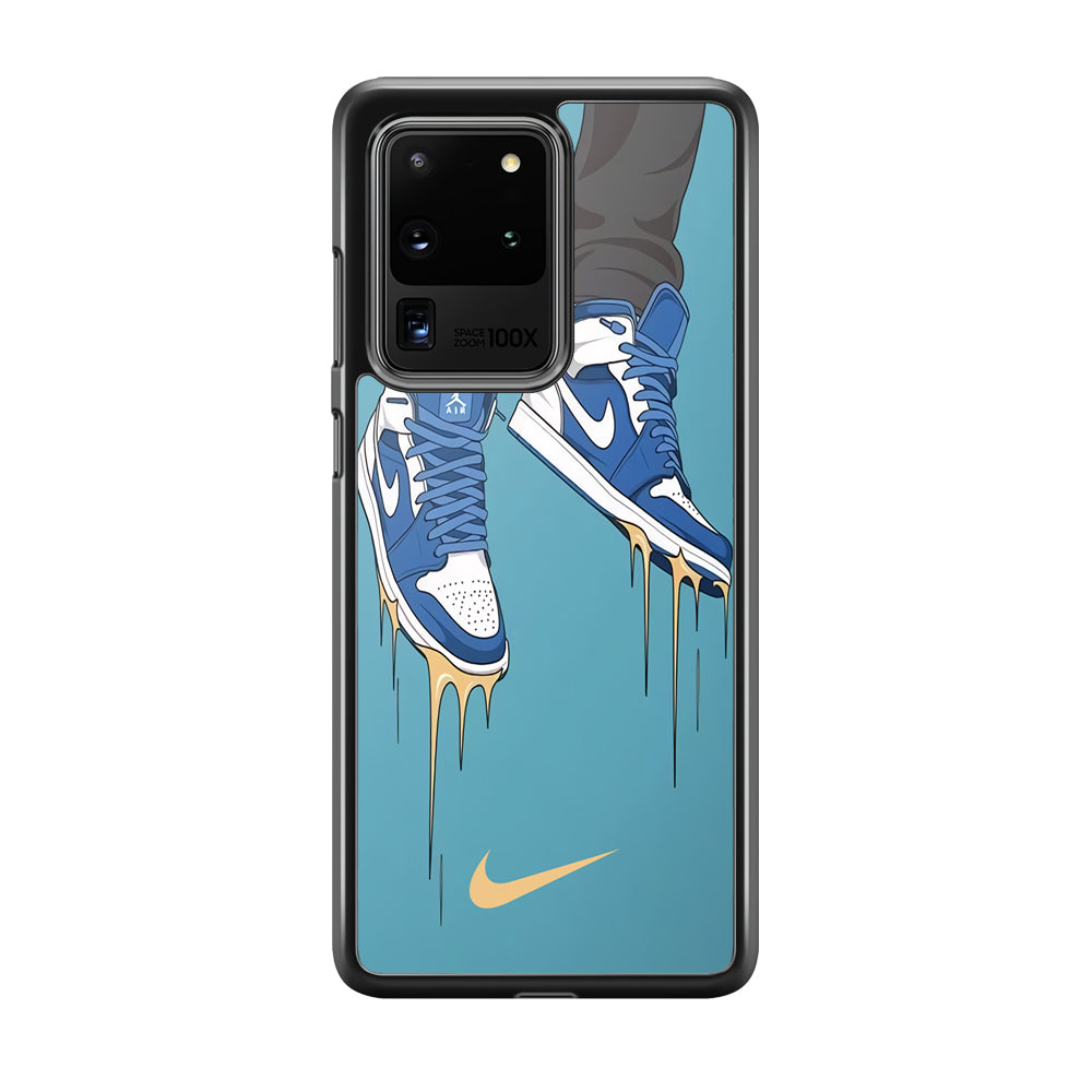 Nike Shoes Blue Outfit Samsung Galaxy S20 Ultra Case