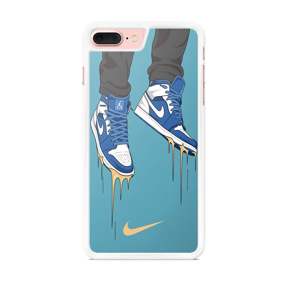 Nike Shoes Blue Outfit iPhone 8 Plus Case