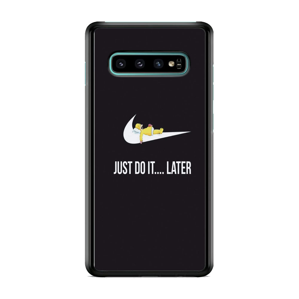 Nike Sipson Meme Lazy Samsung Galaxy S10 Plus Case