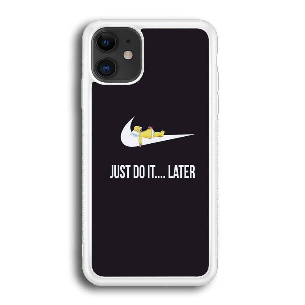 Nike Sipson Meme Lazy iPhone 12 Case