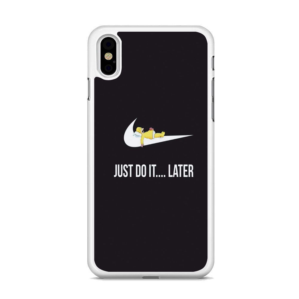 Nike Sipson Meme Lazy iPhone Xs Case