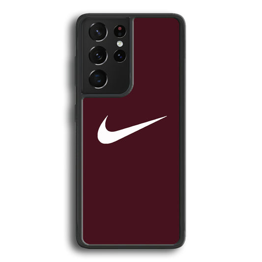 Nike Violete White Samsung Galaxy S21 Ultra Case - Ezzystore