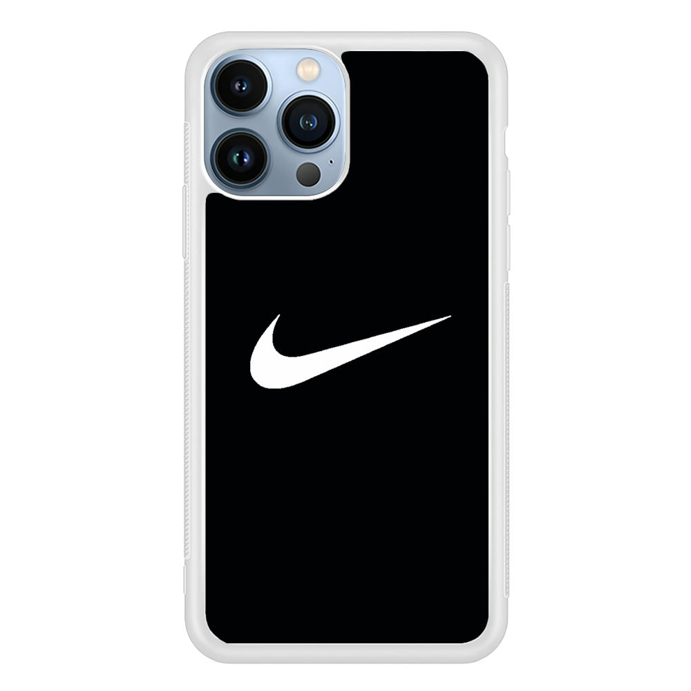 Nike White Logo iPhone 13 Pro Case