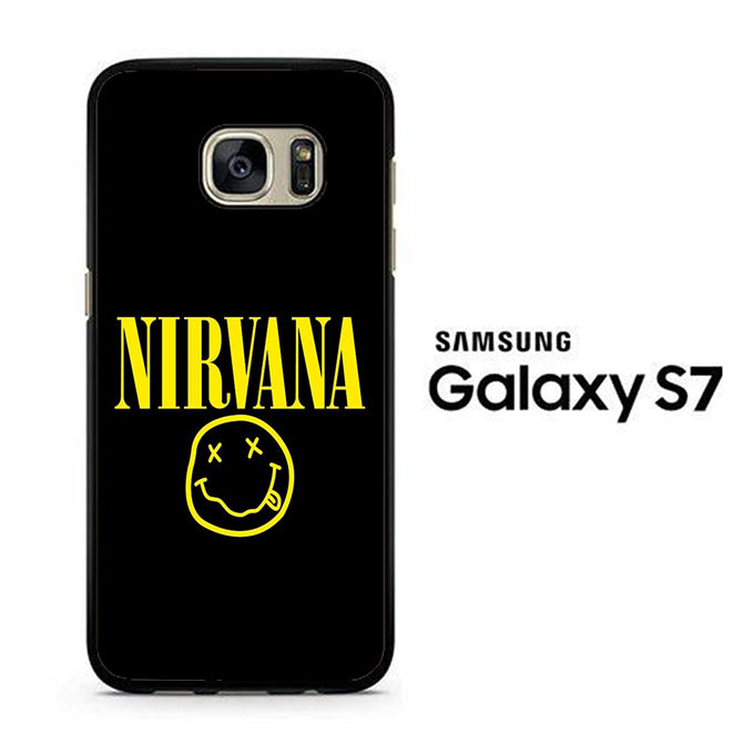 Nirvana Black Samsung Galaxy S7 Case