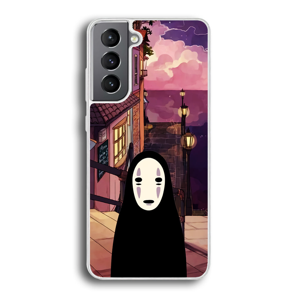 No Face Man Spirited Away Samsung Galaxy S21 Plus Case