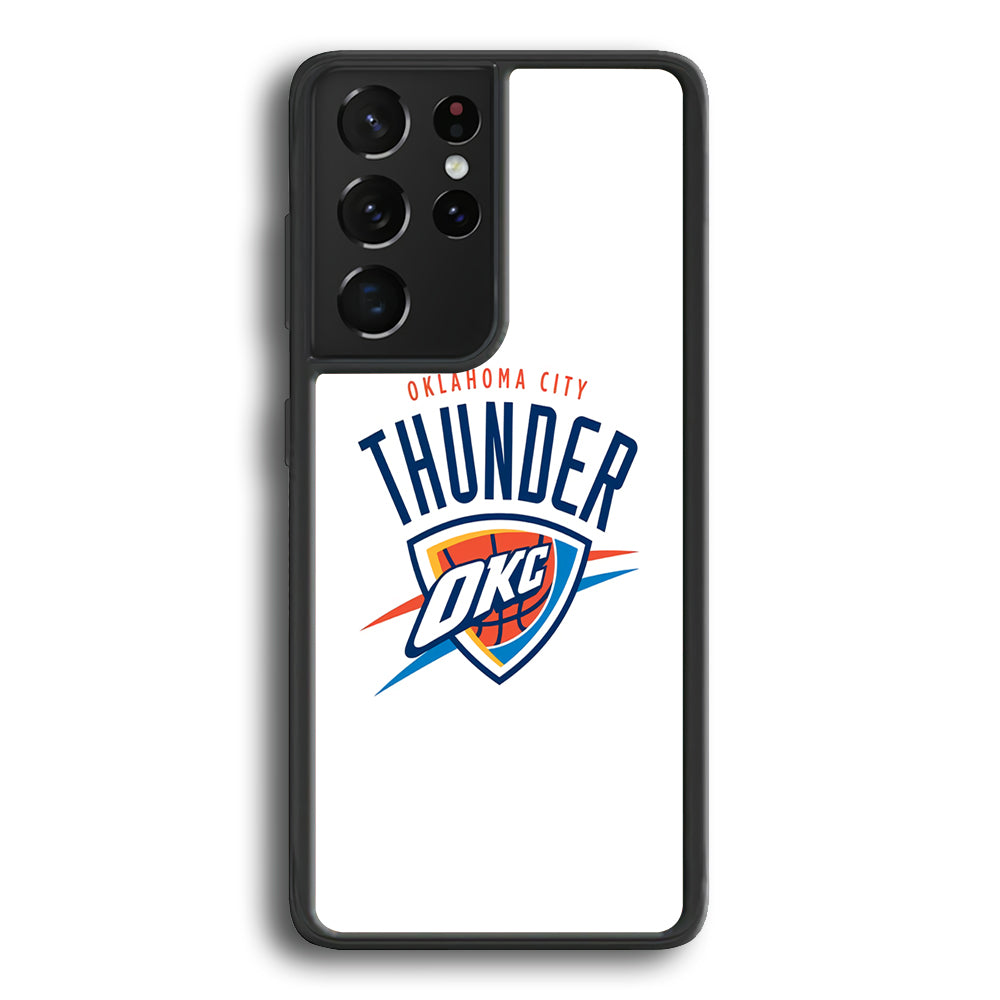 Oklahoma City Thunder NBA Samsung Galaxy S21 Ultra Case - Ezzystore