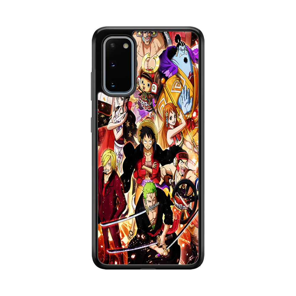 One Piece Luffy Team Samsung Galaxy S20 Case