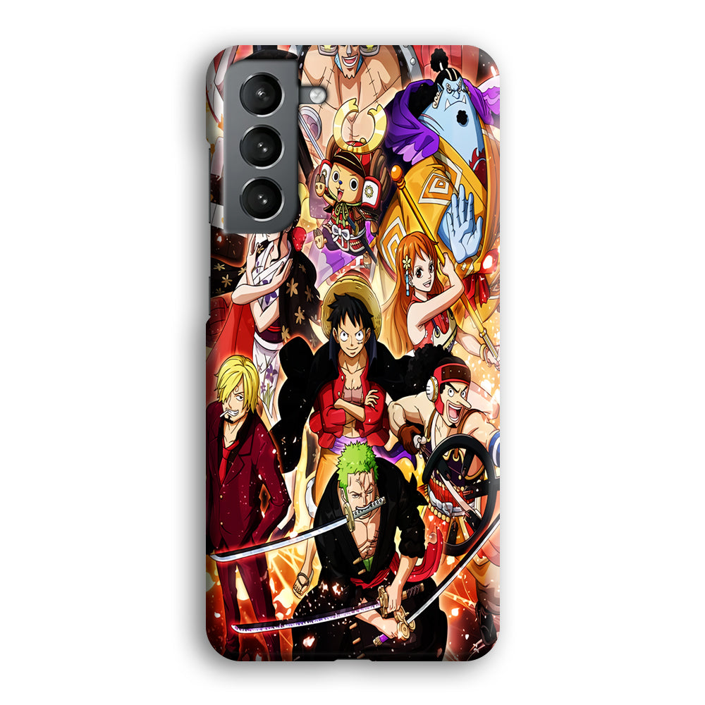 One Piece Luffy Team Samsung Galaxy S21 Plus Case