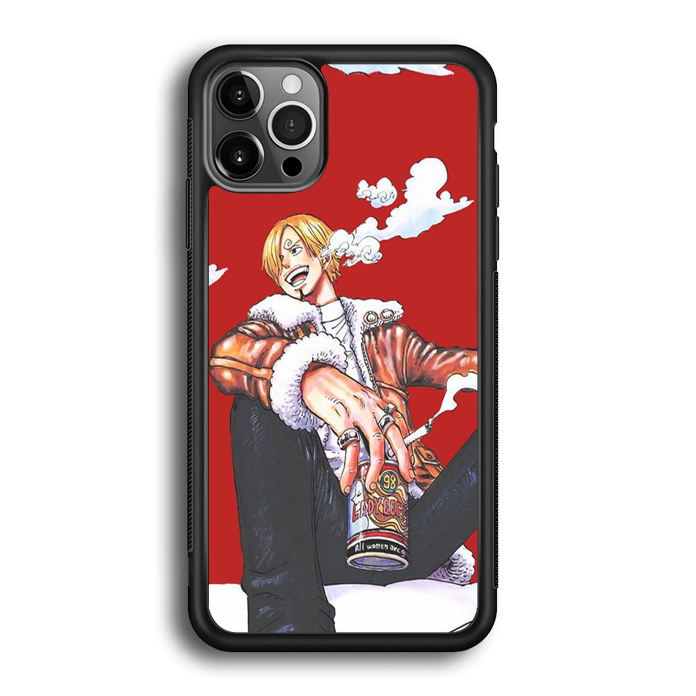One Piece Sanji Smoker iPhone 12 Pro Case