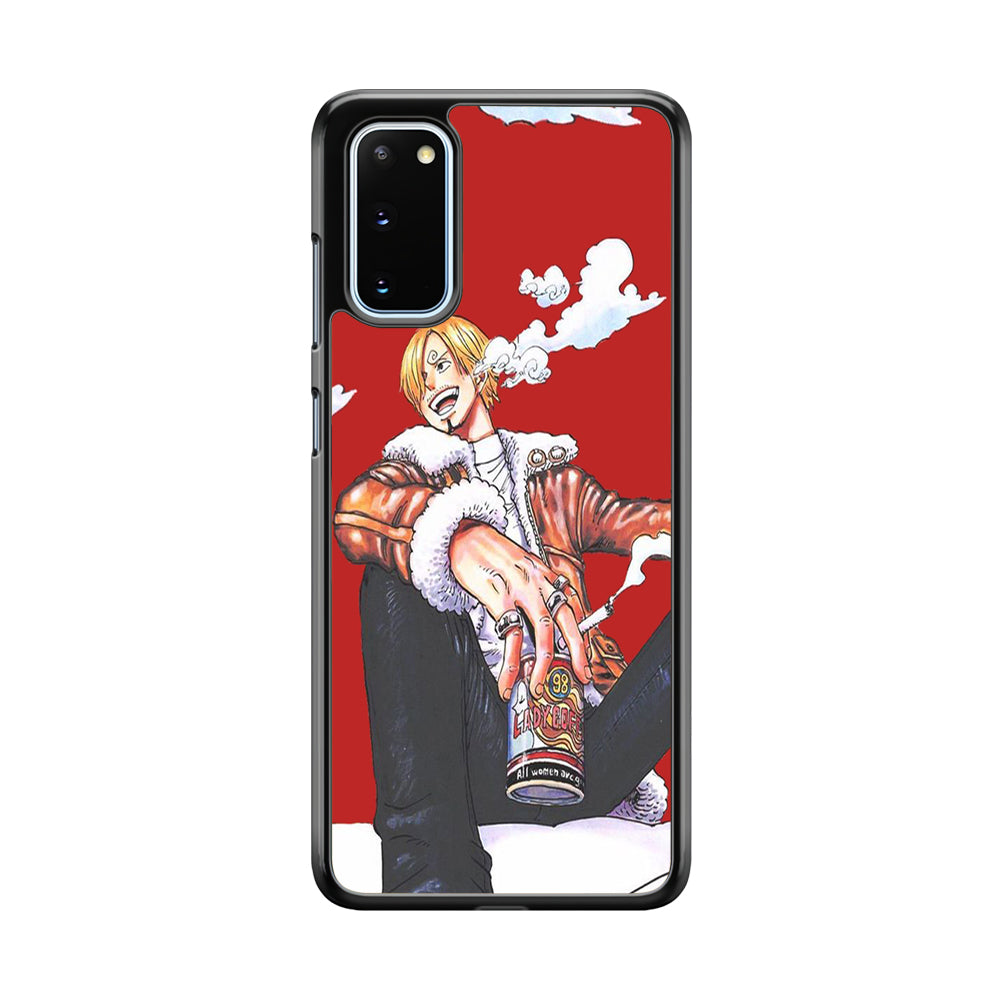 One Piece Sanji Smoker Samsung Galaxy S20 Case