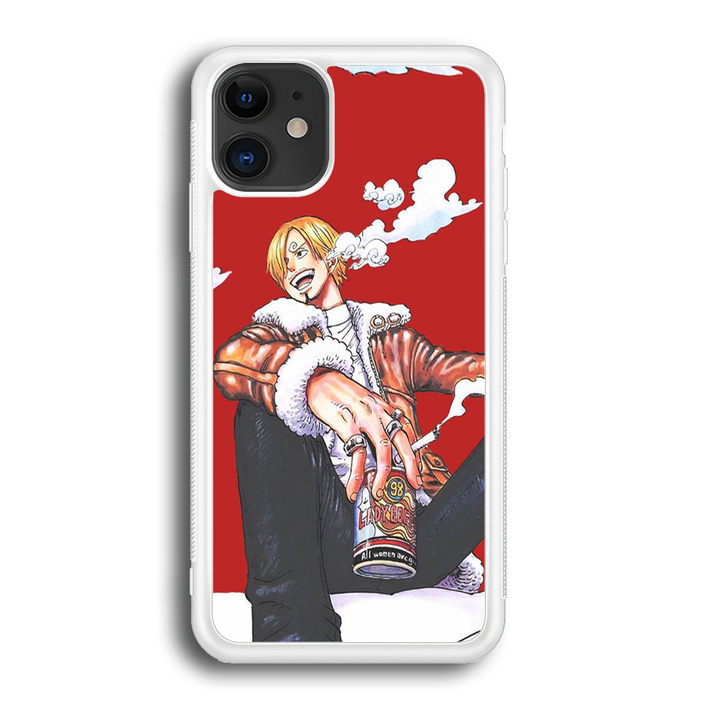 One Piece Sanji Smoker iPhone 12 Case
