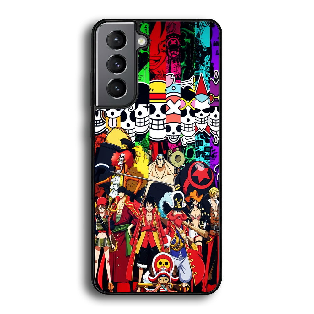 One Piece Symbol of Character Samsung Galaxy S21 Plus Case - Ezzystore