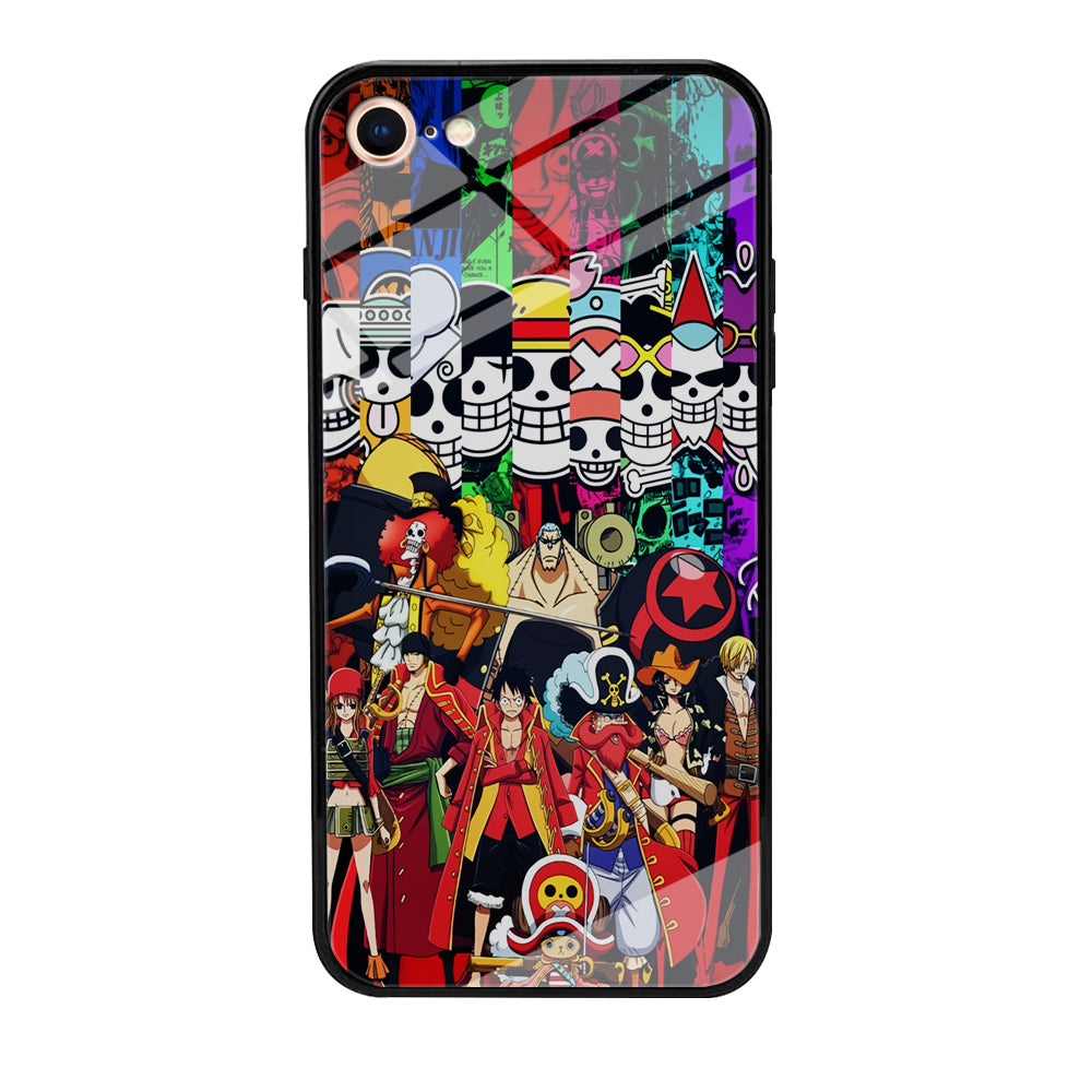 One Piece Symbol of Character iPhone 8 Case