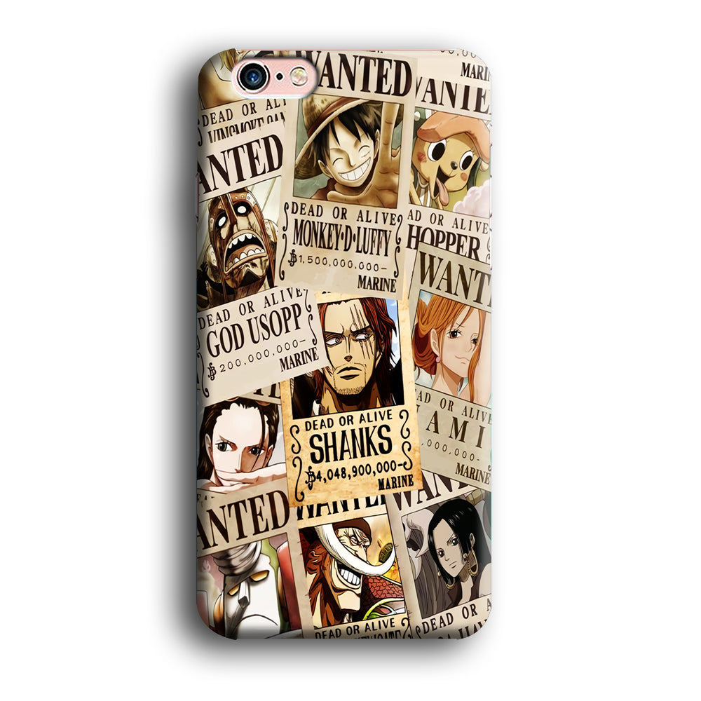 One Piece Wanted Poster iPhone 6 | 6s Case