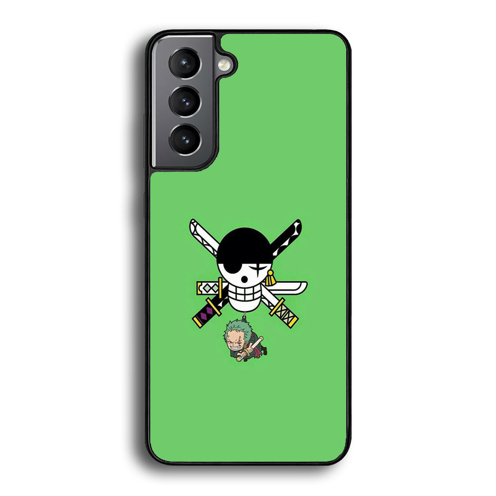 One Piece Zoro Green Samsung Galaxy S21 Plus Case