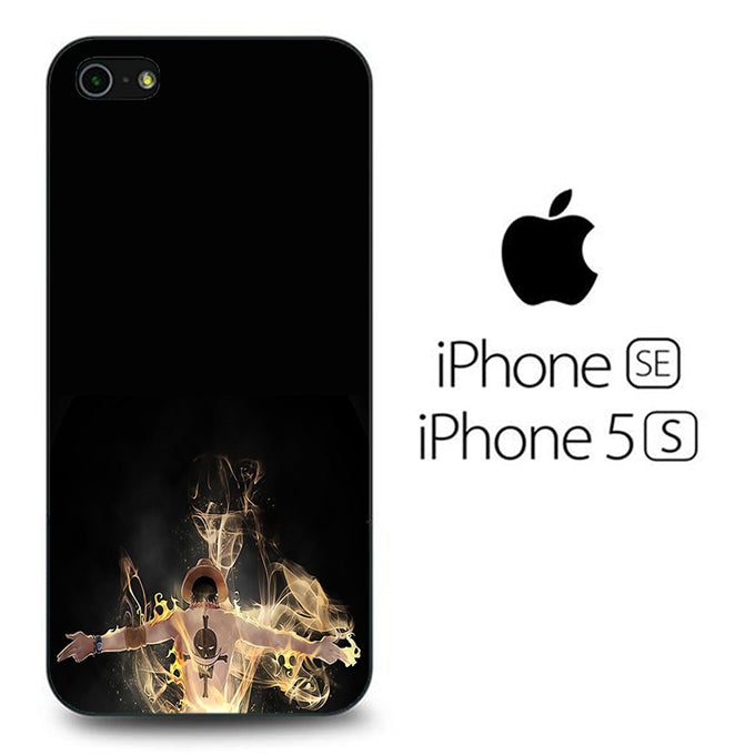 One Piece Ace Black iPhone 5 | 5s Case - Ezzystore