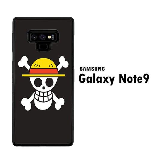 One Piece Black Logo Samsung Galaxy Note 9 Case