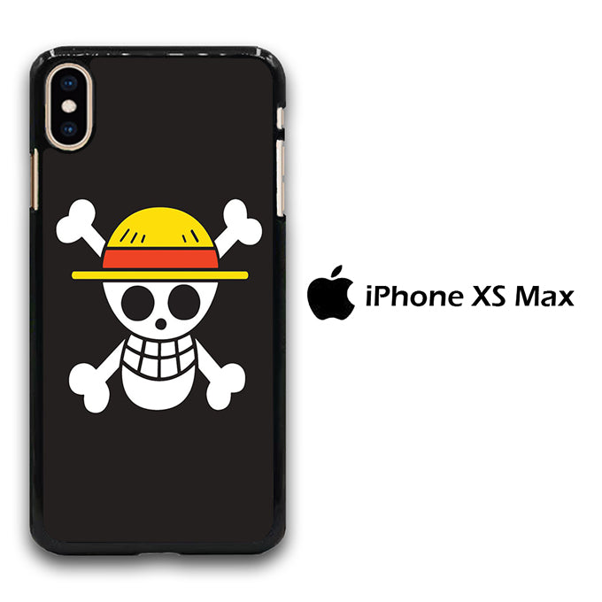 One Piece Black Logo iPhone Xs Max Case