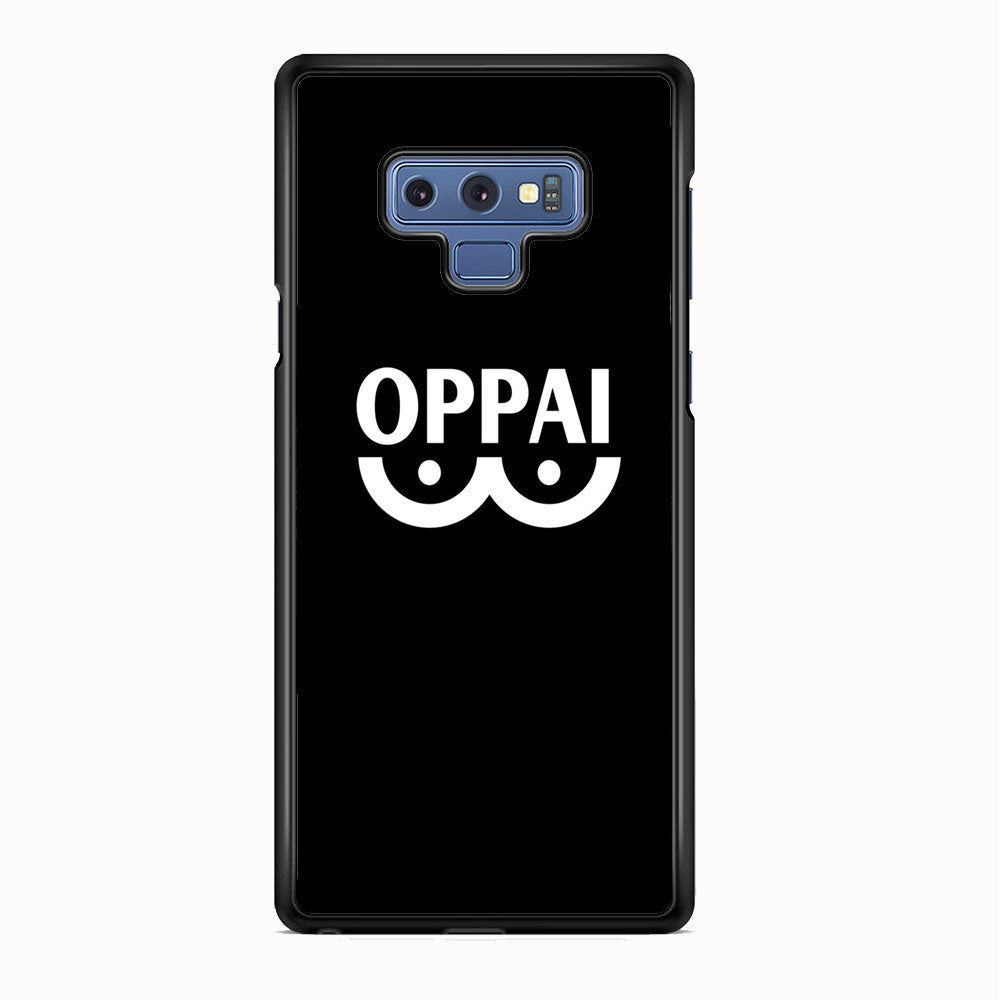 One Punch Man Black Oppai Samsung Galaxy Note 9 Case