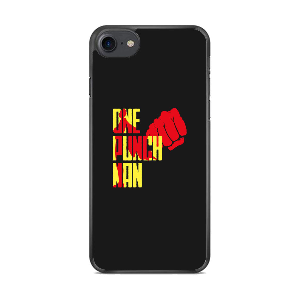 One Punch Man Midnight Grey iPhone 7 Case