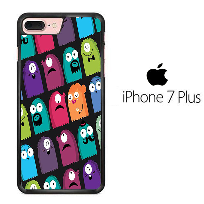 Pac-Man Ghost Enemy Family iPhone 7 Plus Case