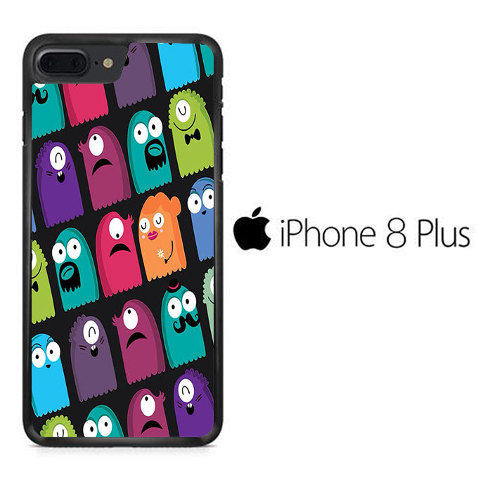 Pac-Man Ghost Enemy Family iPhone 8 Plus Case