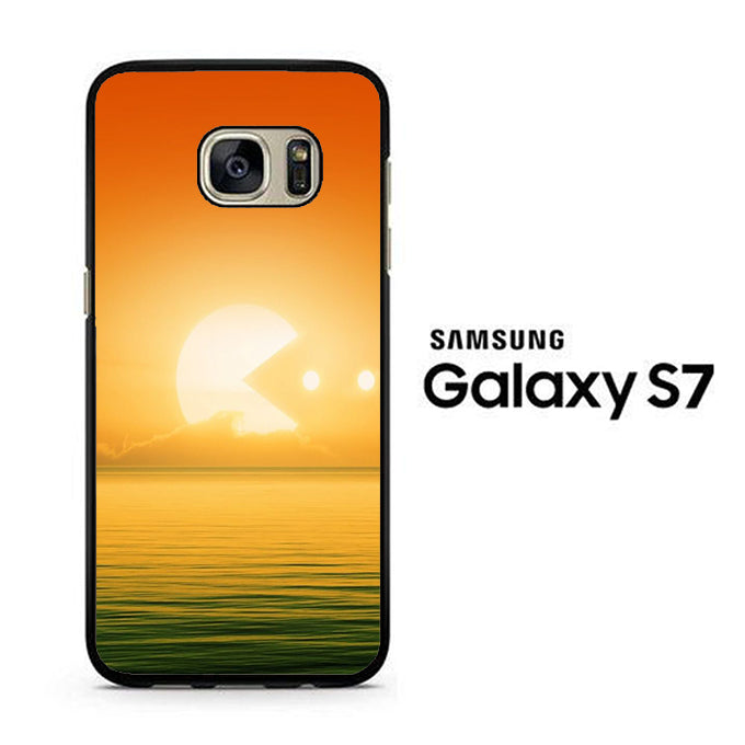 Pac-Man Sunset Samsung Galaxy S7 Case