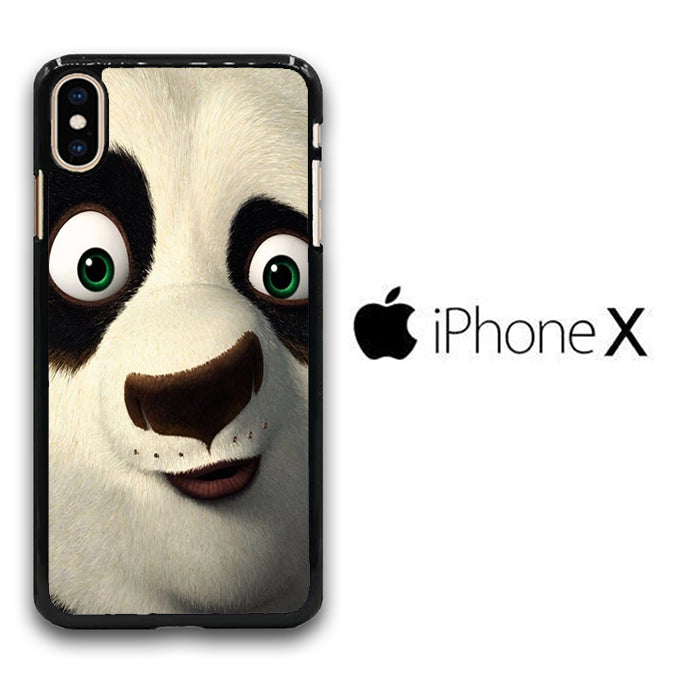 Paws Face Kung Fu Panda iPhone X Case