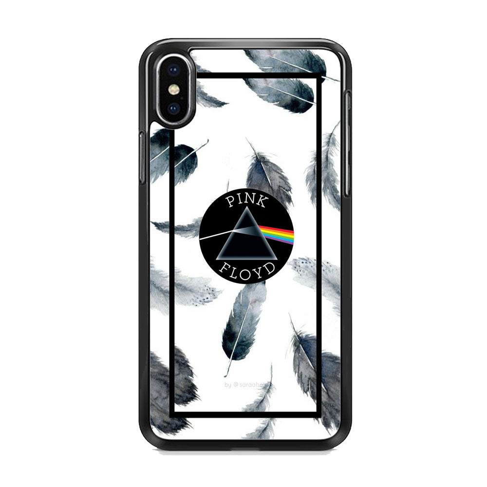 Pink Floyd White Feathers iPhone Xs Max Case
