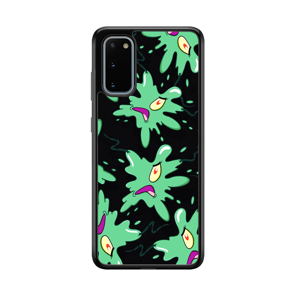 Plankton Flat Character Samsung Galaxy S20 Case