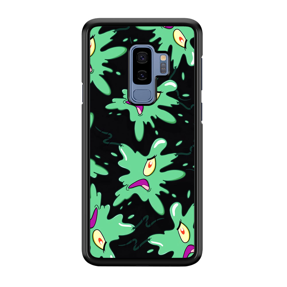 Plankton Flat Character Samsung Galaxy S9 Plus Case