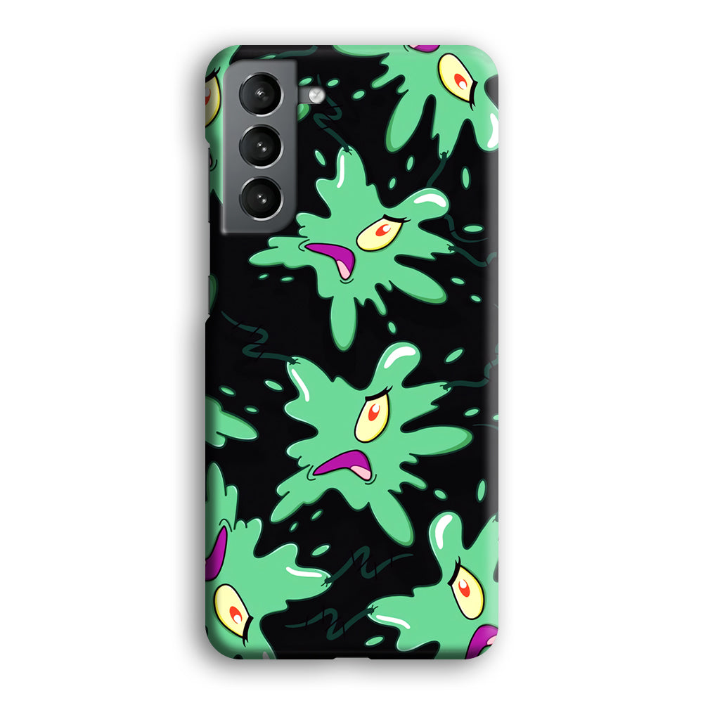 Plankton Flat Character Samsung Galaxy S21 Plus Case
