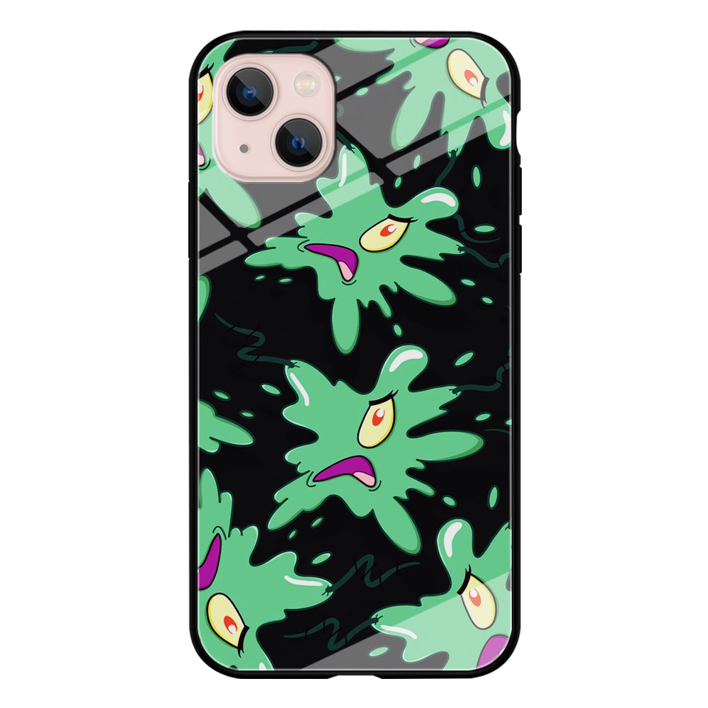 Plankton Flat Character iPhone 13 Case