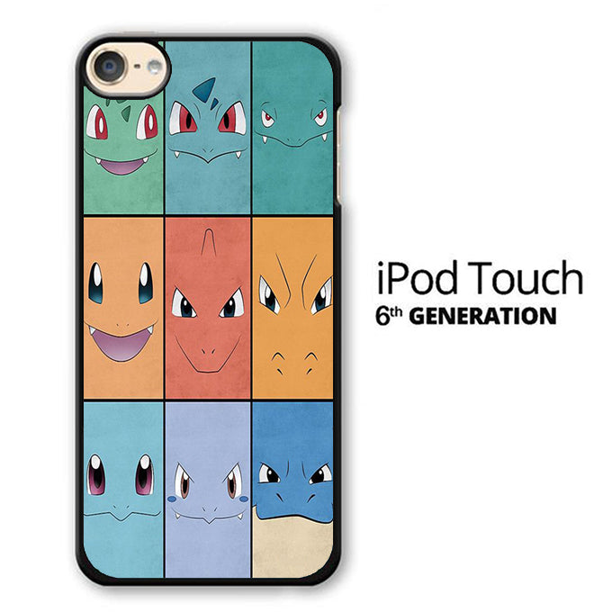Pockemon Face Evolution iPod Touch 6 Case - Ezzystore