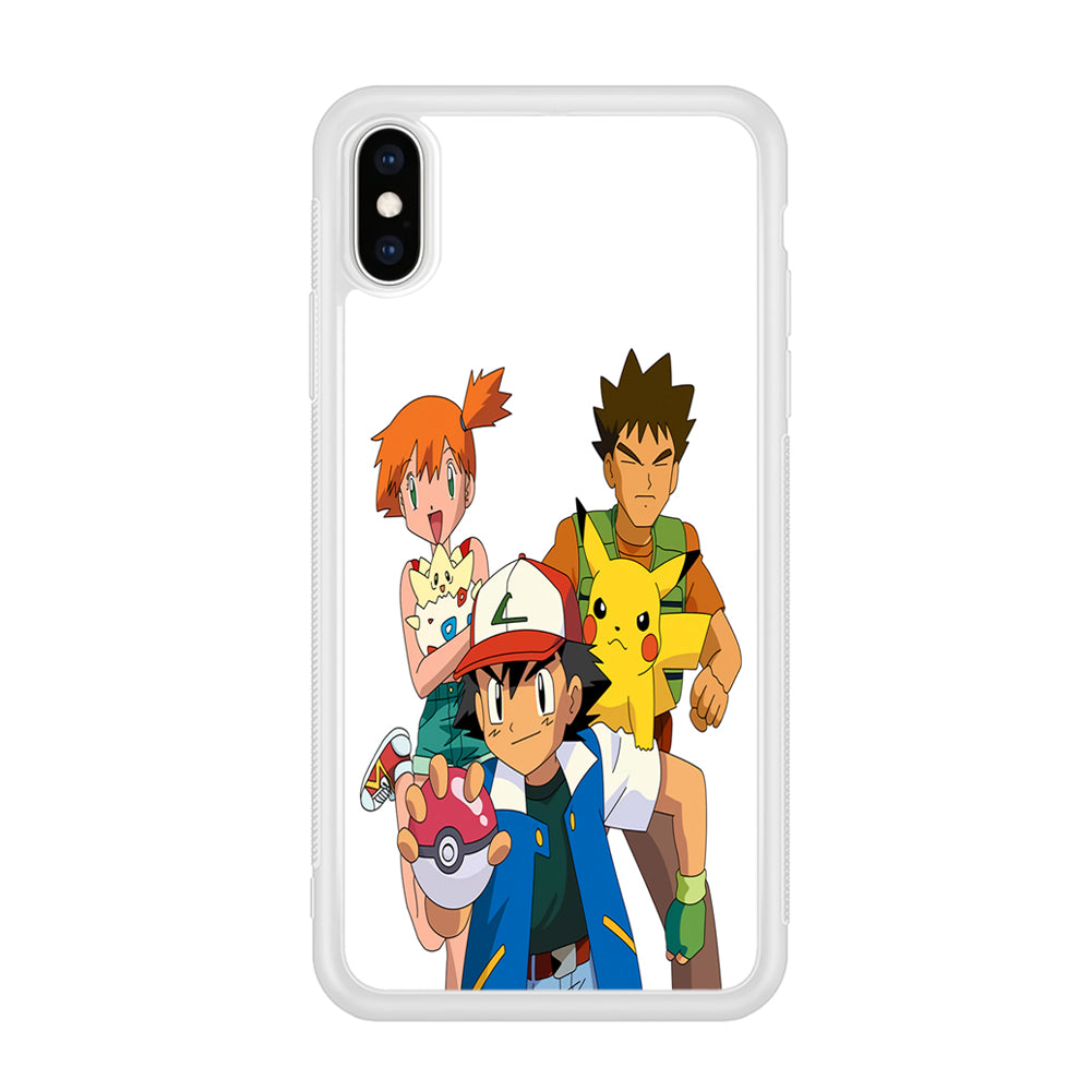 Pokemon Ash Ketchum Team iPhone XS Case
