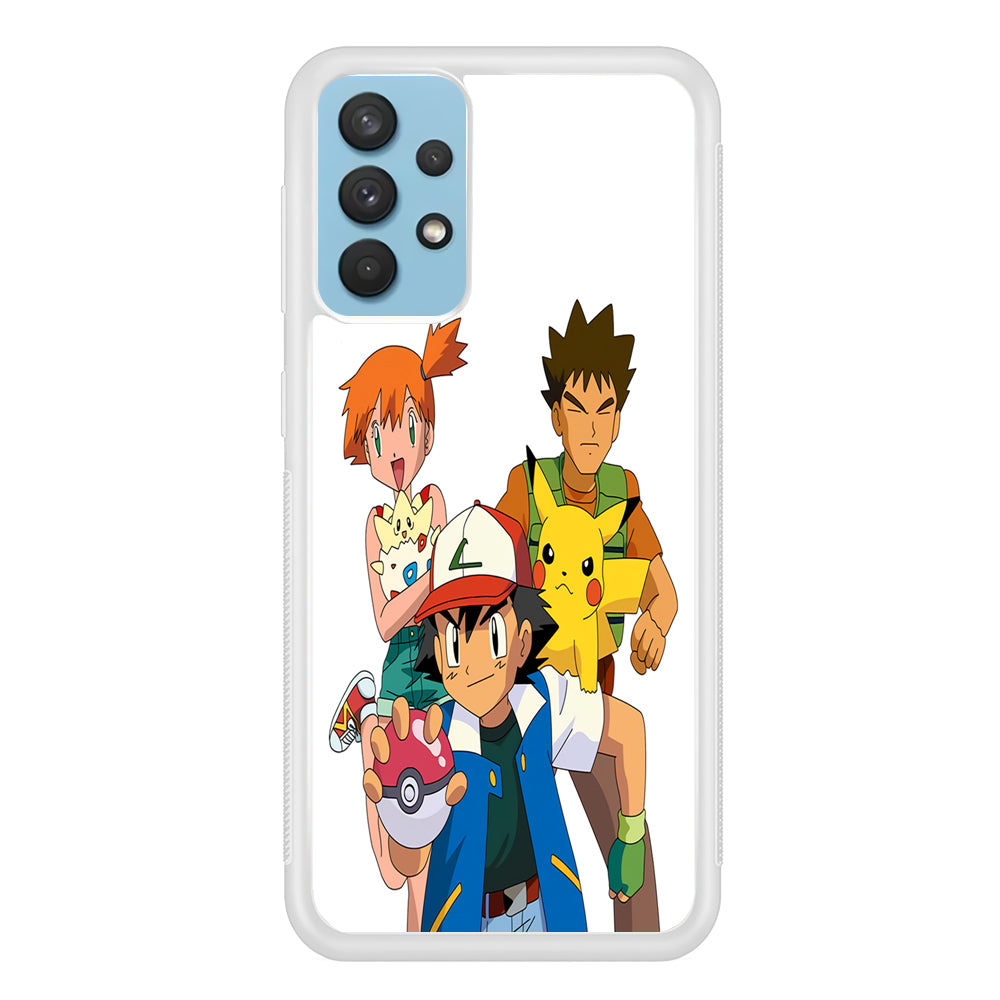 Pokemon Ash Ketchum Team Samsung Galaxy A32 Case